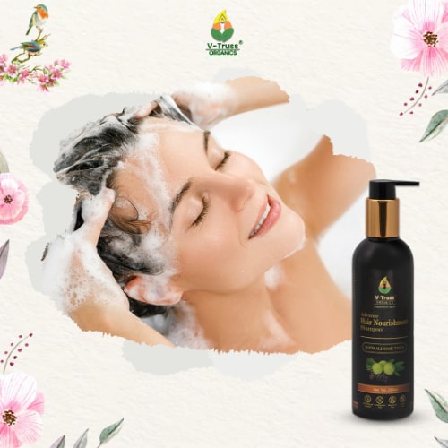 V-Truss Organics Advance Hair Nourishment Shampoo, Paraben free