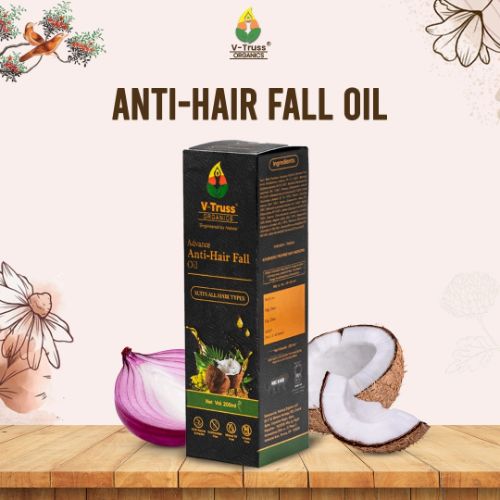 V-Truss Organics Advance Anti-Hair Fall Oil